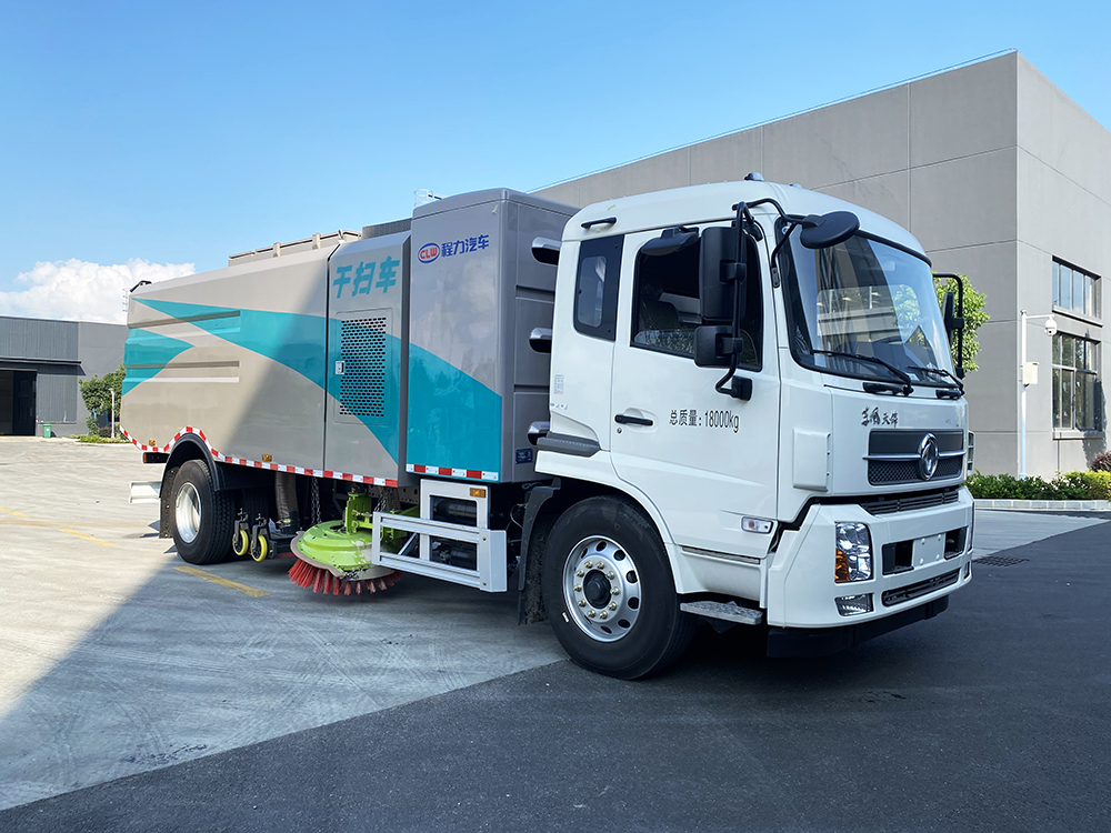 CL5180TXCBEV東風(fēng)天錦純電動(dòng)干掃吸塵車